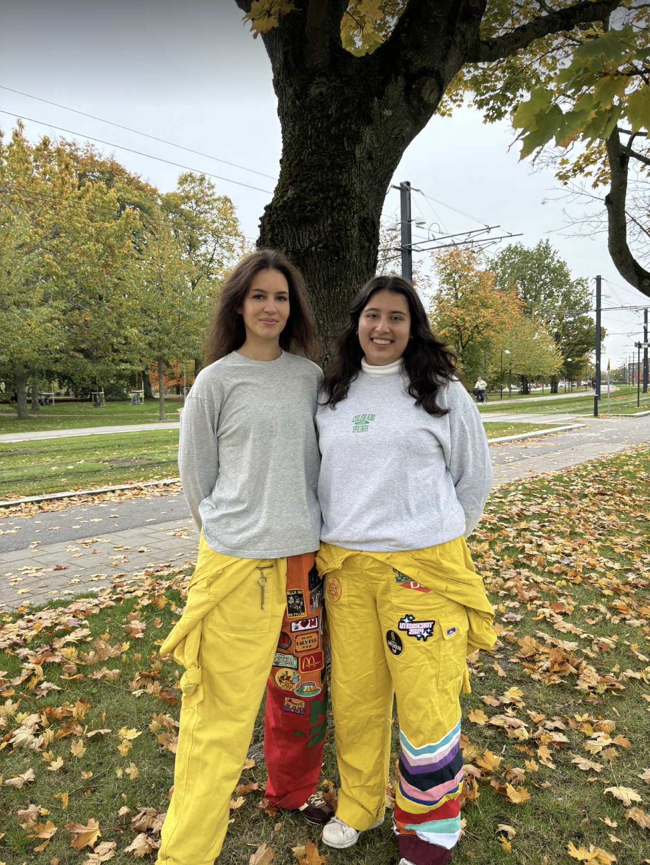 Bild på Kristina och Frida